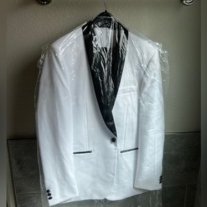 White suit jacket